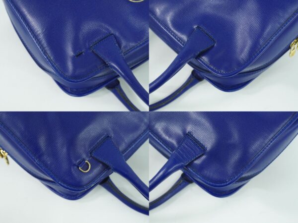 2100020000013452 6 Celine Leather Mini Bag Blue