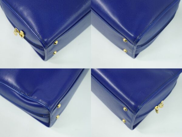 2100020000013452 7 Celine Leather Mini Bag Blue