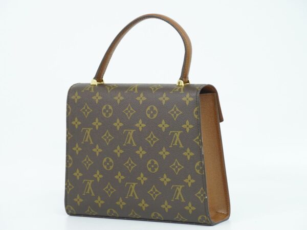 2100020000013578 2 Louis Vuitton Marselbu Monogram Handbag Brown