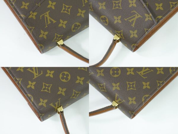 2100020000013578 6 Louis Vuitton Marselbu Monogram Handbag Brown