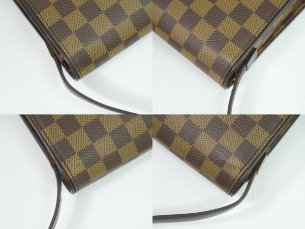 2100020000013596 6 Louis Vuitton Tribeca Mini Damier Ebene Shoulder Bag Brown