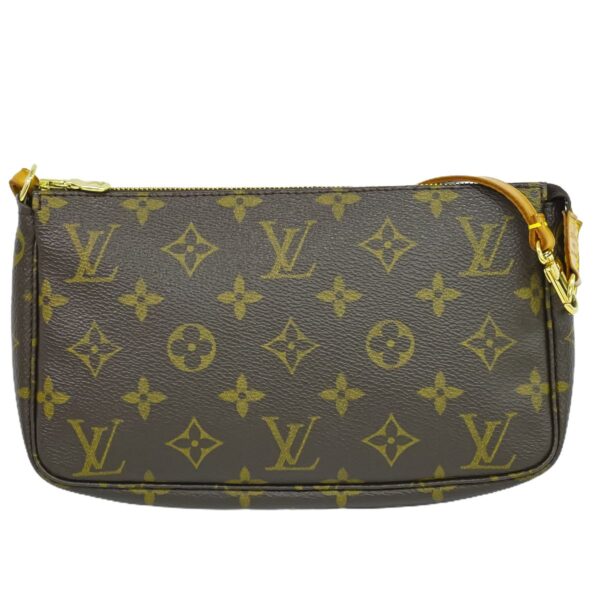 2100020000014403 1 Louis Vuitton Pochette Accessoire Monogram Pouch Brown