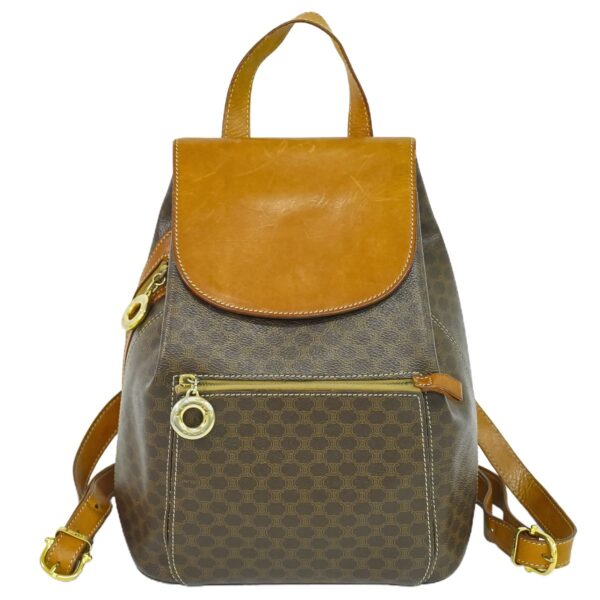 2100020000014781 1 Celine Macadam Rucksack Backpack Brown