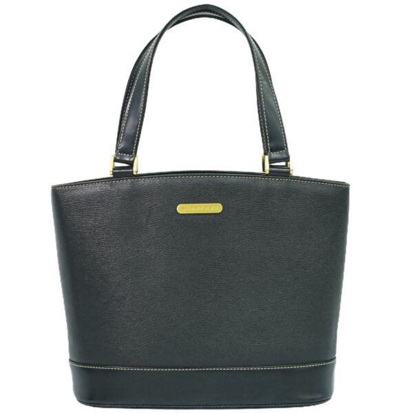 2100020000014820 1 Burberry Leather Tote Bag Black