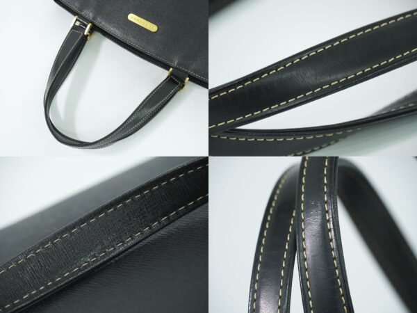 2100020000014820 5 Burberry Leather Tote Bag Black