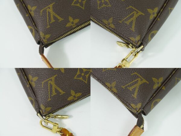 2100020000014859 6 Louis Vuitton Pochette Accessoire Monogram Accessory Pouch Brown