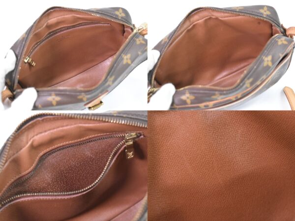 2100020000017548 8 Louis Vuitton Jeune Fille Monogram Shoulder Bag Brown