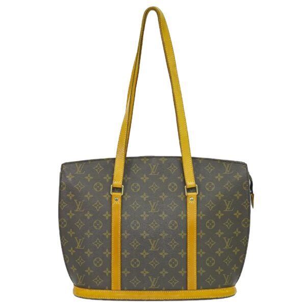 2100020000020379 1 Louis Vuitton Babylon Monogram Tote Bag Brown