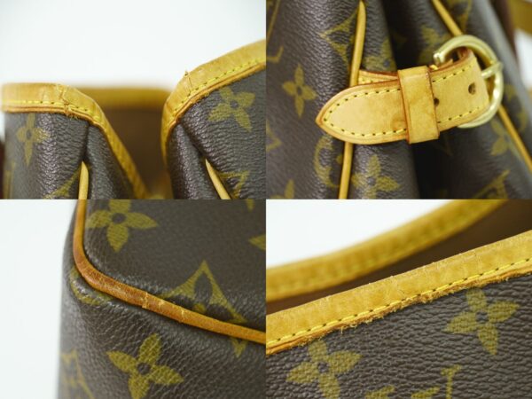 2100020000020591 4 Louis Vuitton Batignolles Monogram Tote Bag Brown