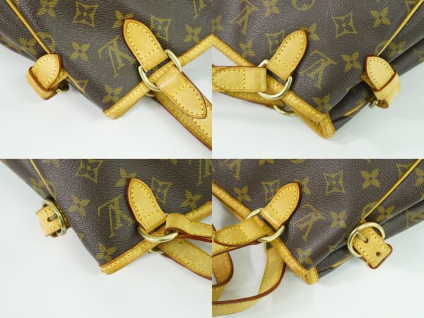 2100020000020591 6 Louis Vuitton Batignolles Monogram Tote Bag Brown