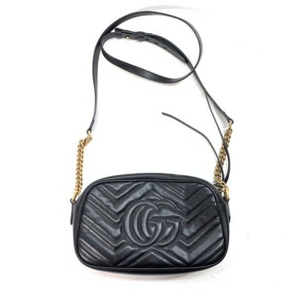 2100050000206407 2 Gucci Quilted Small Shoulder Bag Black