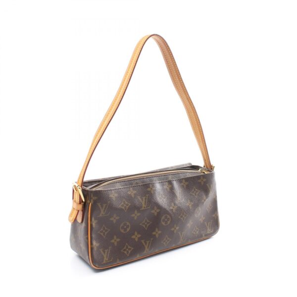 2120700080411 2 Louis Vuitton Viva Cite MM Shoulder Bag Leather Monogram Brown