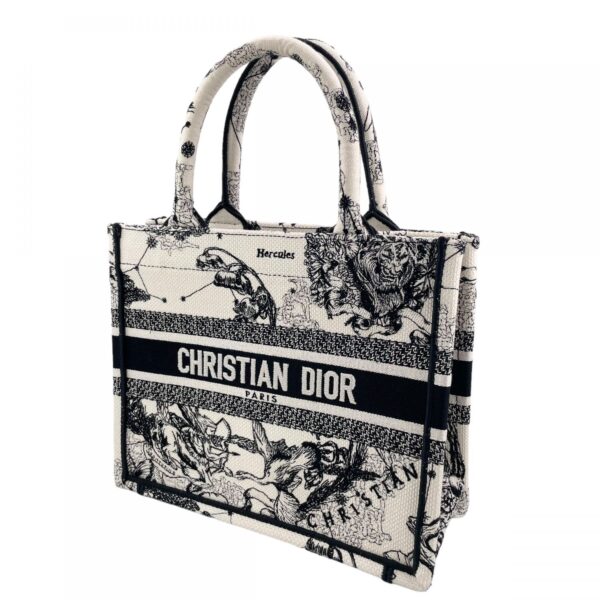 22031938 01 Christian Dior Book Tote Small Bag Toile de Jouy Zodiac