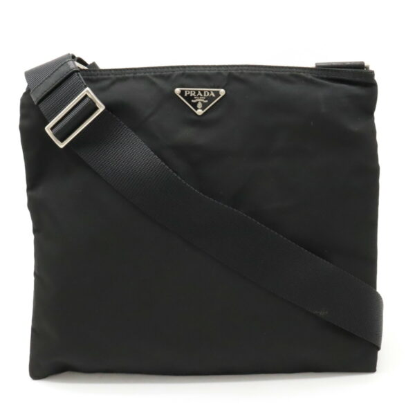 22390587 1 Prada Shoulder Crossbody Bag Nylon Leather Nero Black