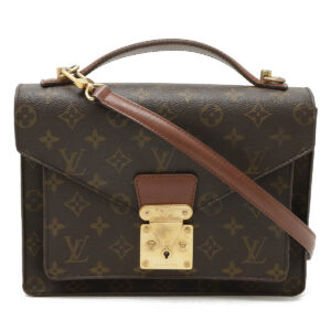 22450701 1 Louis Vuitton Alma Monogram Handbag Brown