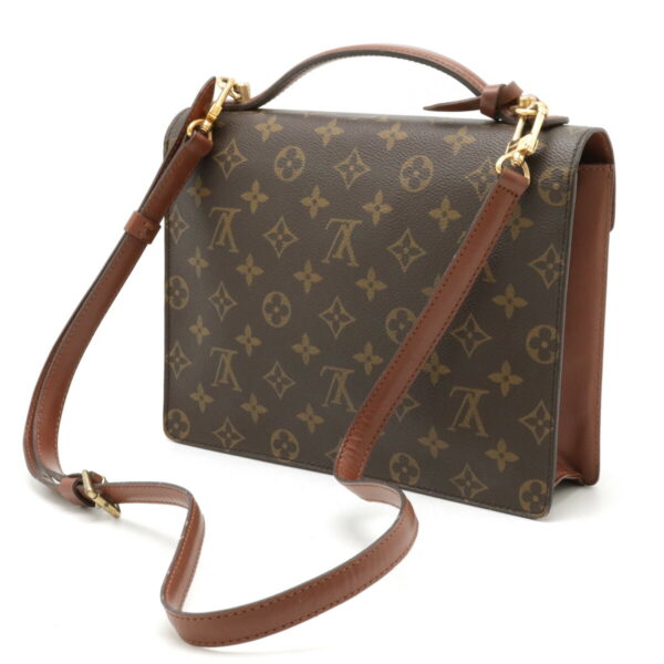 22460156 2 Louis Vuitton Monogram Monceau 26 Clutch Bag