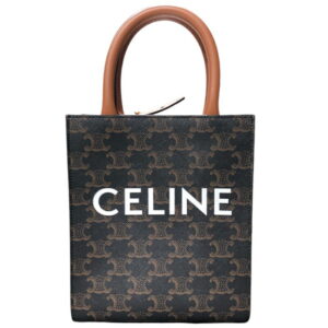 23000041422242 1 Celine Luggage Nano Shopper 2WAY Leather Shoulder Handbag Black