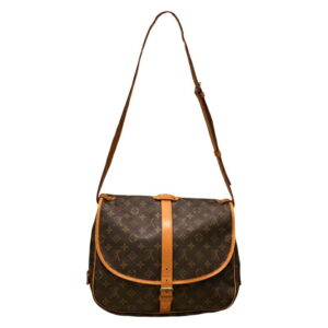 2300040012215 2 Louis Vuitton Odeon NM MM Shoulder Bag Brown Black