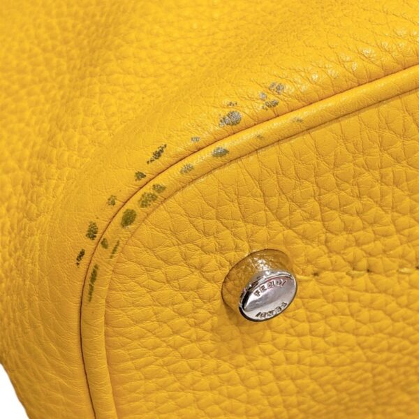 2300040448045 14 Fendi Anna Small Selleria Calf Shoulder Bag Yellow