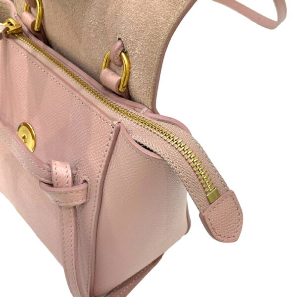 2300040727232 10 Celine Pico Belt Bag Calf Leather Pink