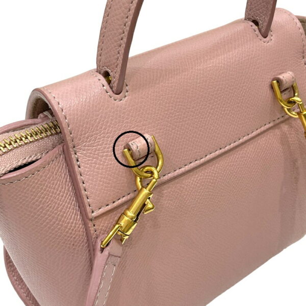 2300040727232 15 Celine Pico Belt Bag Calf Leather Pink