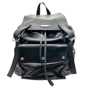 Saint Laurent Backpack Lamb Leather Black