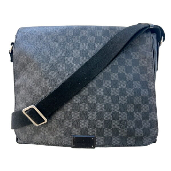 2300041130109 1 Louis Vuitton District MM Damier Graphite Shoulder Bag