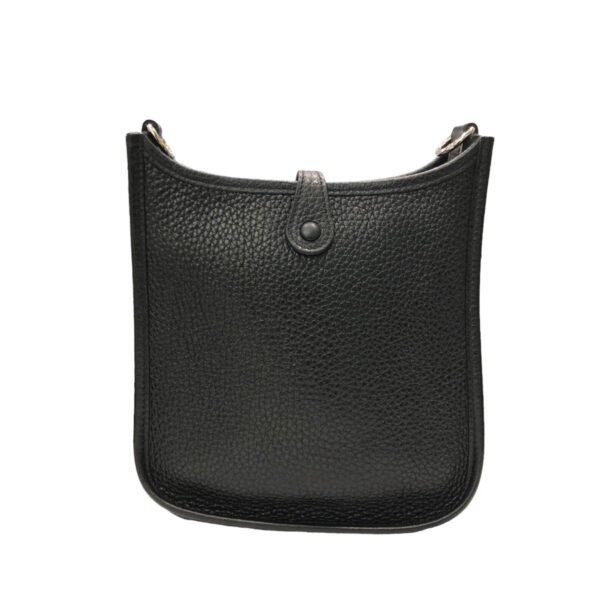 23037162 10 Hermes Evelyn TPM Shoulder Bag Taurillon Clemence Black