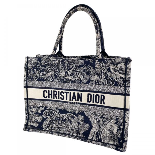 23045938 01 Christian Dior Book Tote Bag Toile de Jouy