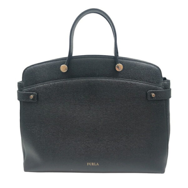 2342330024577 1 Furla 2Way Handbag Leather Black