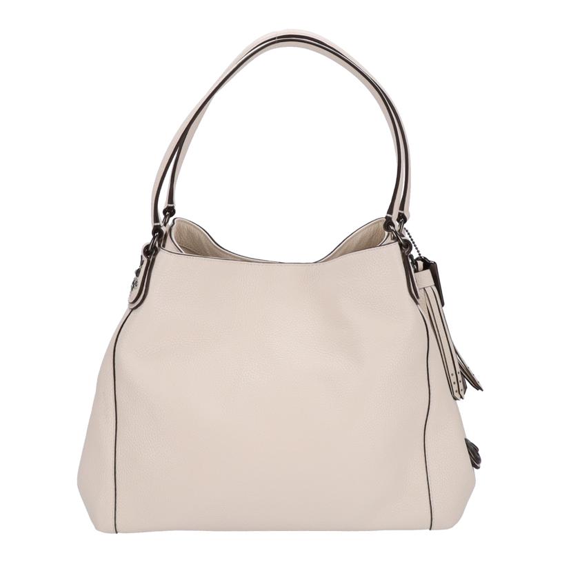 Coach Leather Tote White - Image 2
