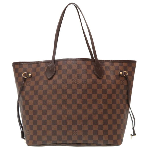 2e0193g5 2 Louis Vuitton Damier Neverfull MM Tote Bag