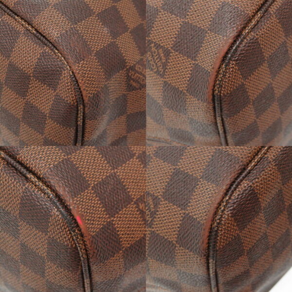 2e0193g5 4 Louis Vuitton Damier Neverfull MM Tote Bag