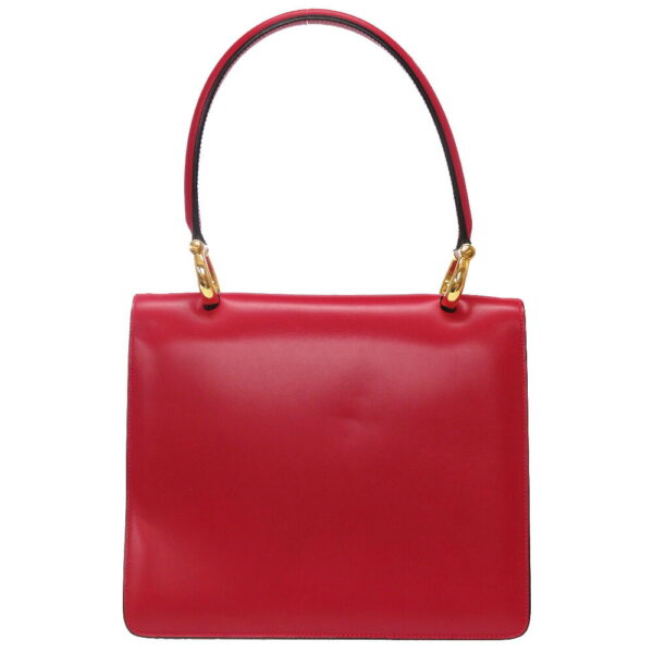 2f0017ss5 2 Celine Handbag Leather Red