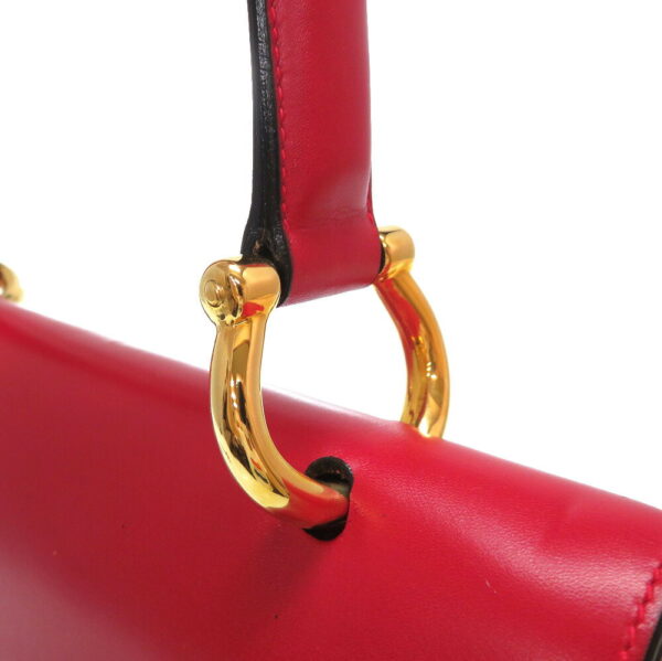 2f0017ss5 6 Celine Handbag Leather Red