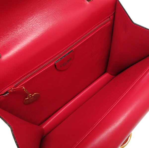 2f0017ss5 7 Celine Handbag Leather Red