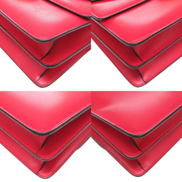 2f0017ss5 9 Celine Handbag Leather Red