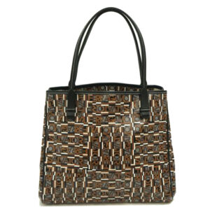 Salvatore Ferragamo Logo Pattern Handbag