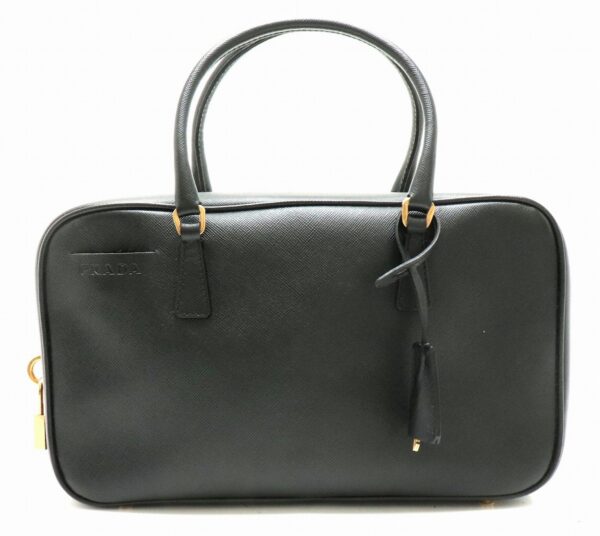 31880454 Prada Saffiano Handbag Saffiano Leather Black