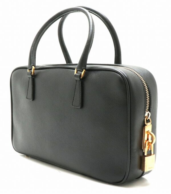 31880454 1 Prada Saffiano Handbag Saffiano Leather Black