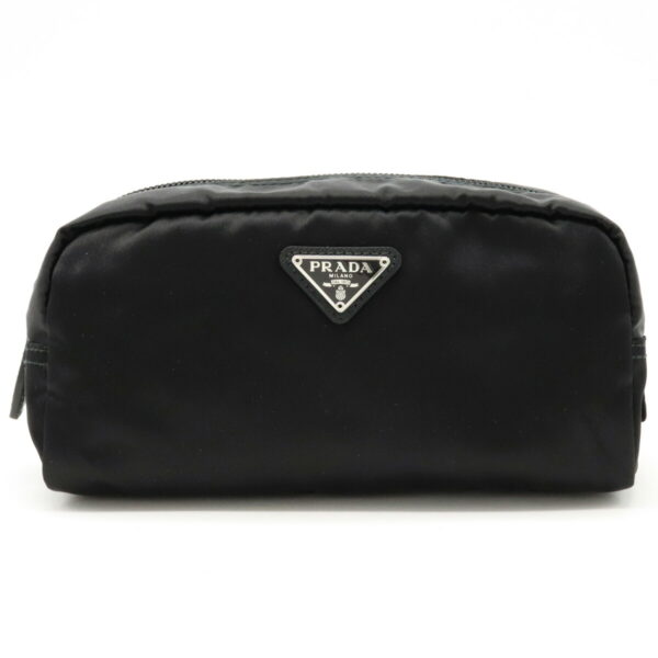 32001241 Prada Nylon Cosmetic Pouch Nero Black