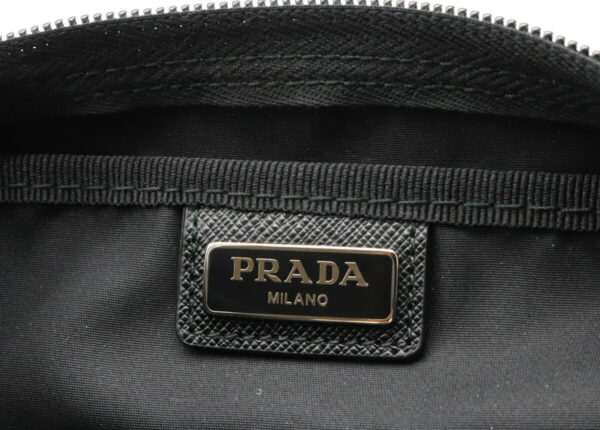 32001241 5 Prada Nylon Cosmetic Pouch Nero Black