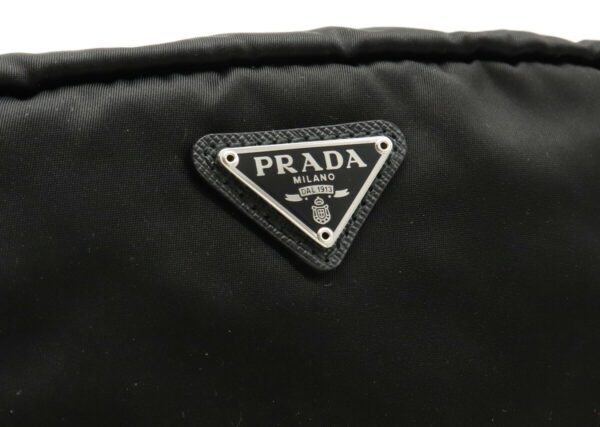 32001241 6 Prada Nylon Cosmetic Pouch Nero Black