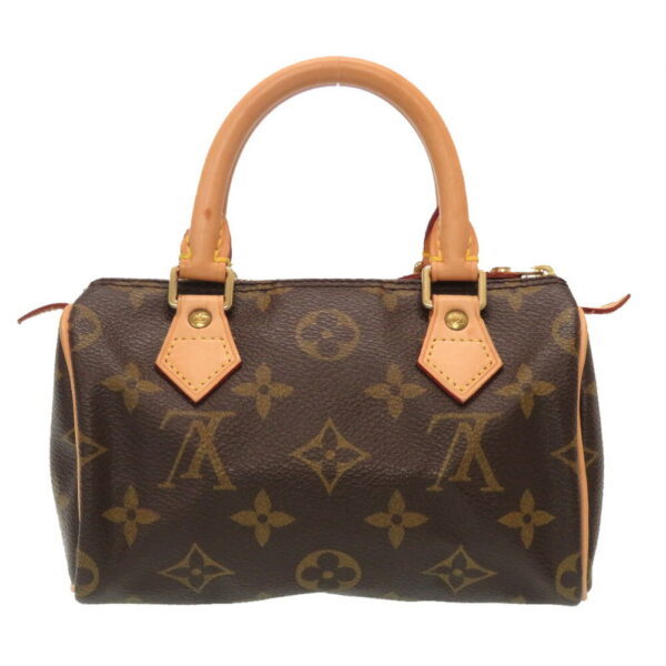 3b0080iii6 2 Louis Vuitton Monogram Mini Speedy 2WAY Handbag