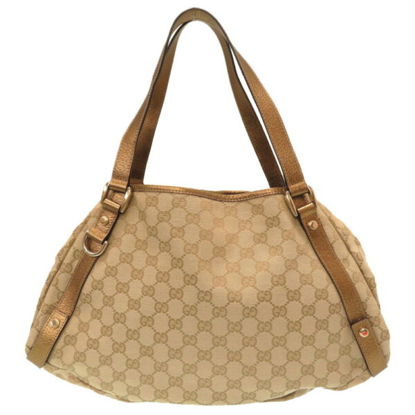 3c0018zls5 1 Gucci Abbey GG Shoulder Bag Beige