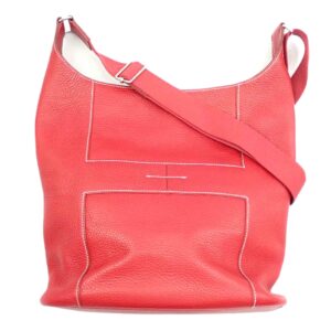 Hermes Good News GM Clemence Sac Bag Red