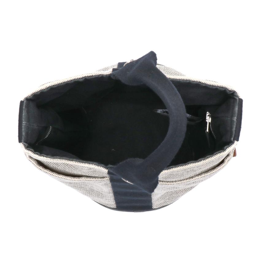 Hermes Saxo PM Toile Ash Shoulder Bag - Image 5