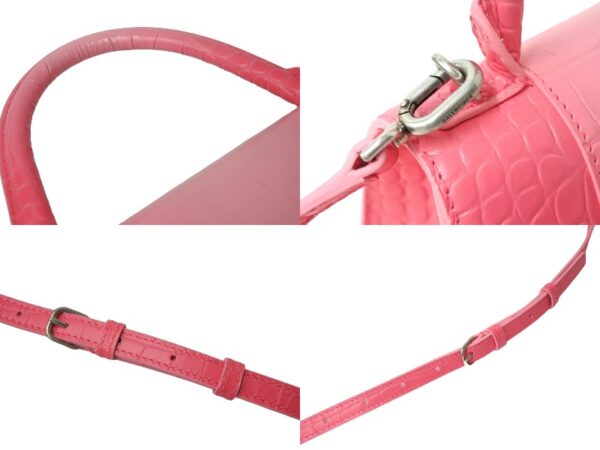 4c067607 d3 Balenciaga Hourglass 2WAY Handbag Pink