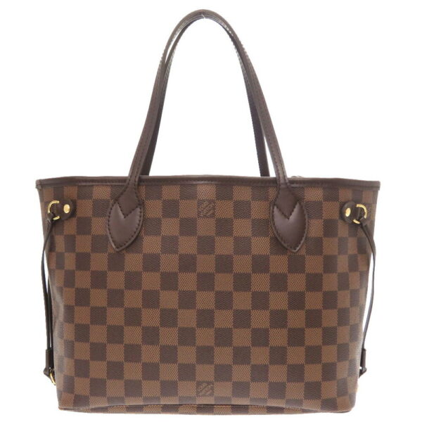 4e0101igb6 2 Louis Vuitton Damier Neverfull PM Tote Bag