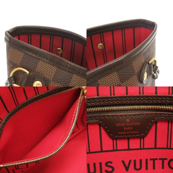 4e0101igb6 9 Louis Vuitton Damier Neverfull PM Tote Bag